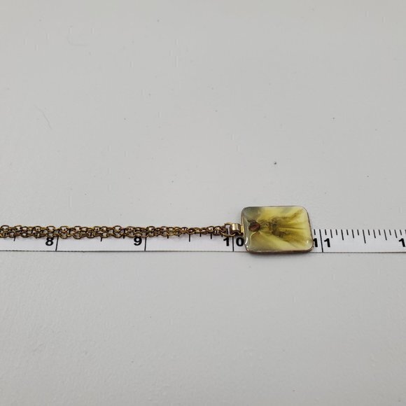 18 Kt GP Plated Necklace Angel Enamel Pendant Char - Picture 7 of 7